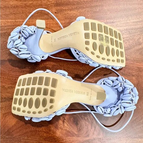 Bottega Veneta Stretch Lace Up Sandals Size 36 - Picture 4 of 8